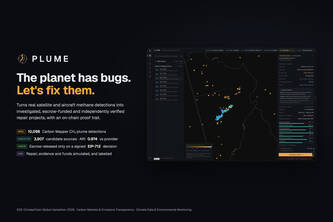 PLUME: Earth's First Climate Bug-Bounty Network