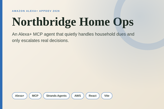 Northbridge Home Ops