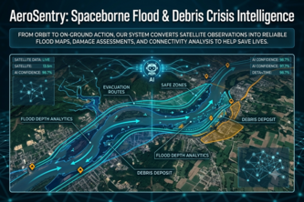 AeroSentry: Spaceborne Flood & Debris Crisis Intelligence