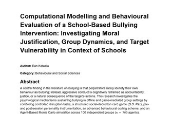 Computational Bullying Intervention Framework
