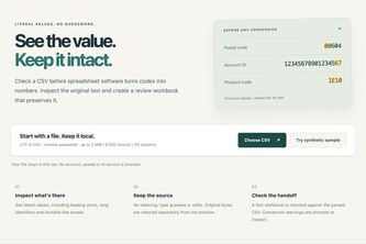 CSV Preflight