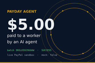 Payday Agent — the AI agent that pays for work