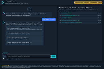 MedS Hub on Alexa+: Egyptian Medicine Catalog via MCP
