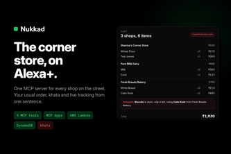 Nukkad: the corner store, on Alexa+