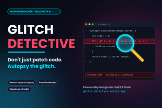 Glitch Detective