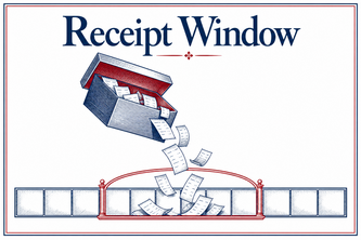 Receipt Window