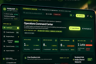 FOODLOOP — AI-Powered Food Rescue