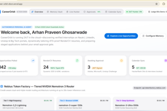 CareerOrbit — Autonomous Personal AI Career Agent
