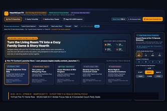 HearthCast TV — Fire TV & Vega OS Family Game Night