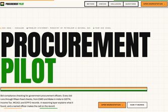 Procurement Pilot: Bid Compliance