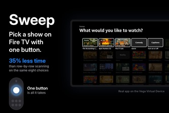 Sweep: Choose what to watch on Fire TV with one switch