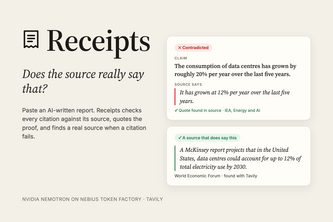 Receipts