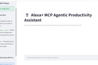 Alexa+ MCP Agentic Productivity Assistant