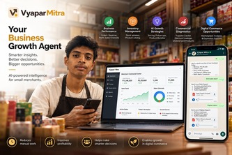 Vyapar Mitra: AI Business Growth Agent for Merchants