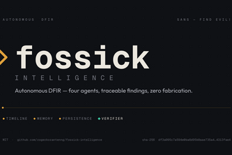 Fossick — Autonomous DFIR