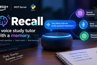Recall: a voice study tutor with a memory (Alexa+ MCP)