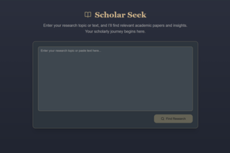 Scholar Seek