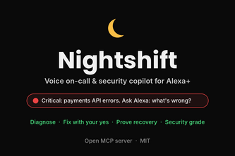 Nightshift: Voice On-Call & Security Copilot for Alexa+