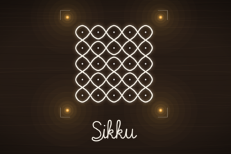Sikku: Kolam Puzzle for Your Table