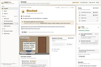 HomePulse: AI can't talk its way through your door