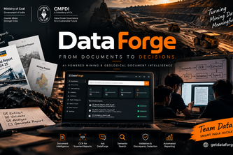 DataForge: AI Mining Report Intelligence with Page Evidence