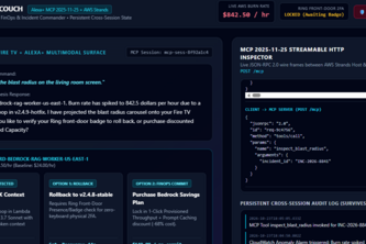 Aegis Cloud-to-Couch: Zero-Keyboard FinOps & Commander