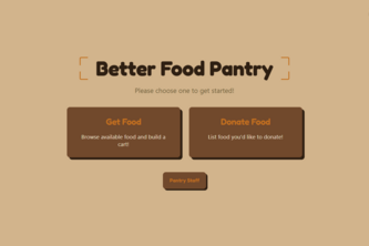 Better Food Pantry