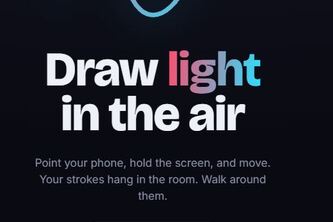 Lumitrail - AR sketchpad