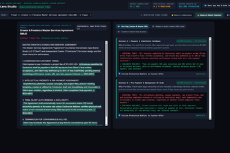 ClauseLens AI: Freelance Contract Risk & Redline Coach