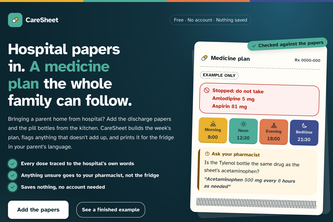 CareSheet