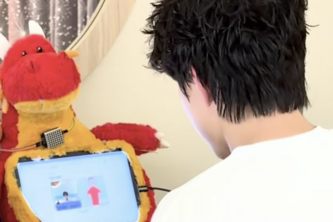 Lennie the ASL Dragon 