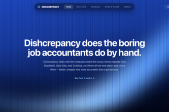 Dishcrepency
