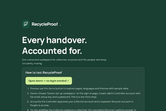 RecycleProof