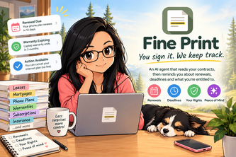 Fine Print: AI Agent for your personal contracts
