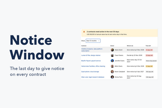 Notice Window