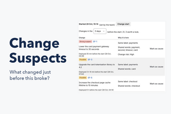 Change Suspects