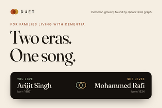 Duet: the songs you both love, decades apart