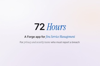 72 Hours: Breach Notification for Jira Service Management