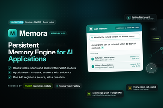 Memora — Persistent Memory Engine for AI Applications