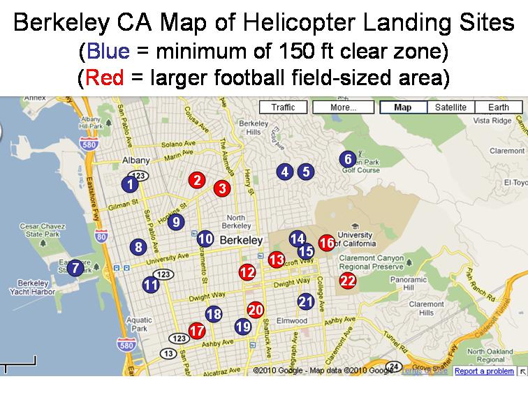Emergency helicopter landing zones Preparing Our Communities Before a