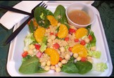 Mandarin Orange & Spinach Salad with Quinoa