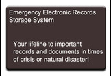 Emergency Electronic Records Storage System (EERSS)