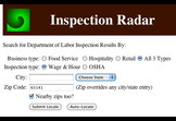 Inspection Radar