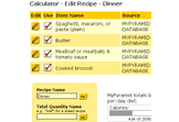 Tony's Plate Calculator