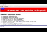 Government data easily easy and everywhere