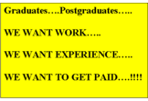 A qualification full of knowledge yet NO EXPERIENCE: A time for CHANGE!!!