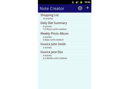 Note Creator | The Evernote Devcup