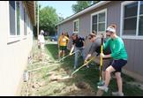 “AMERIGIRLS”       BMAC AmeriCorps Something Powerful Team. Digging a ditch at the Habitat for Humanity House in Walla Walla, WA