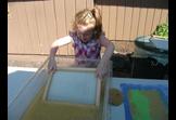 Paper making at Cama Beach State Park