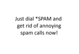 Crowdsourced Spamblocking